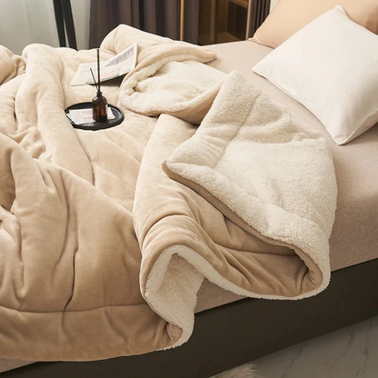 Flanel-Fleece Knuffeldeken