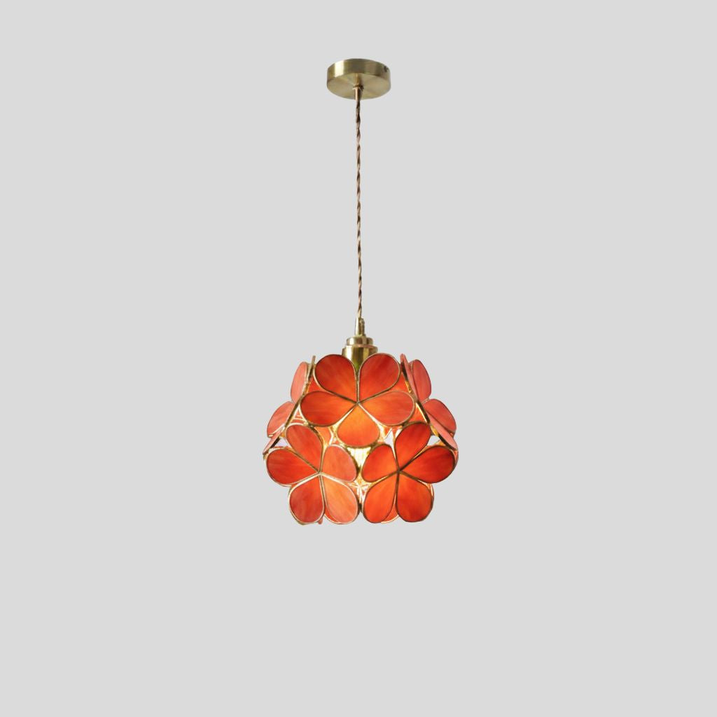SMD Living Tiffany vintage glazen hanglamp