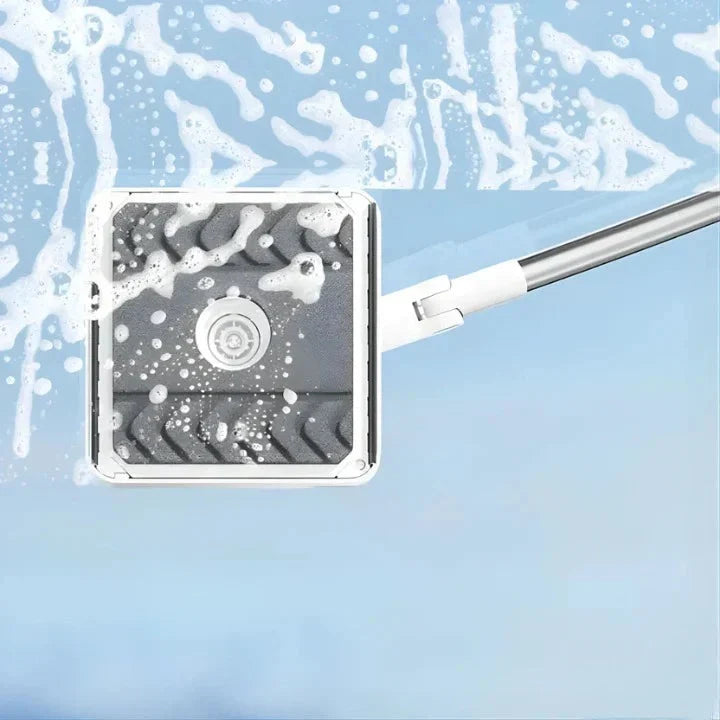 Magnetische Raamreiniger met Uitschuifbare Steel