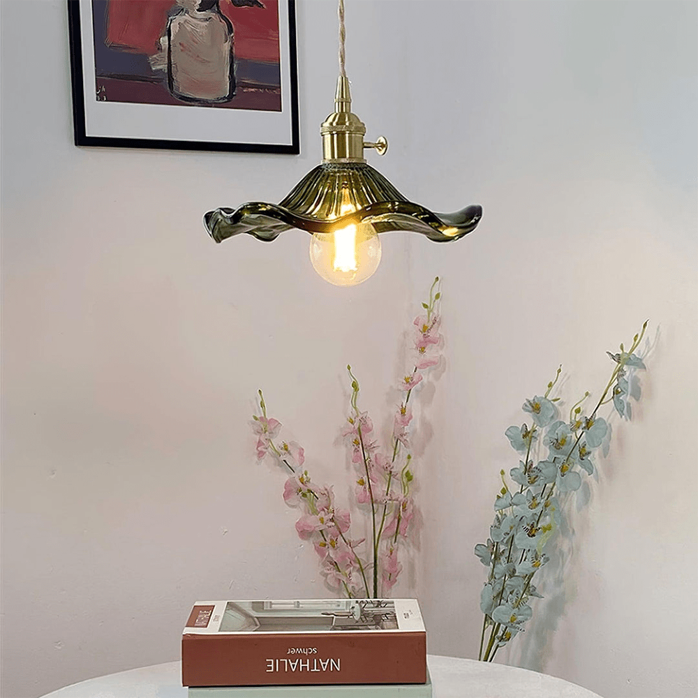 Lumio Hibiscus Glazen Hanglamp