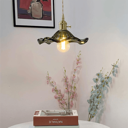 Lumio Hibiscus Glazen Hanglamp