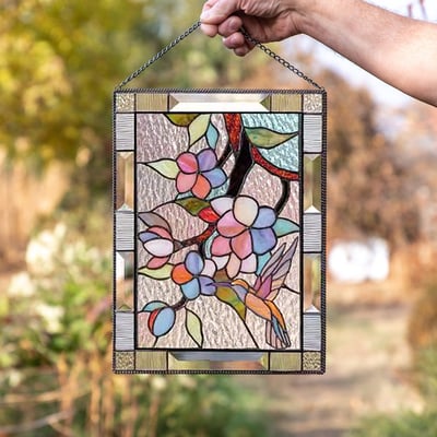 Lumio AeriGlass acryl glas-in-lood wanddecoratie