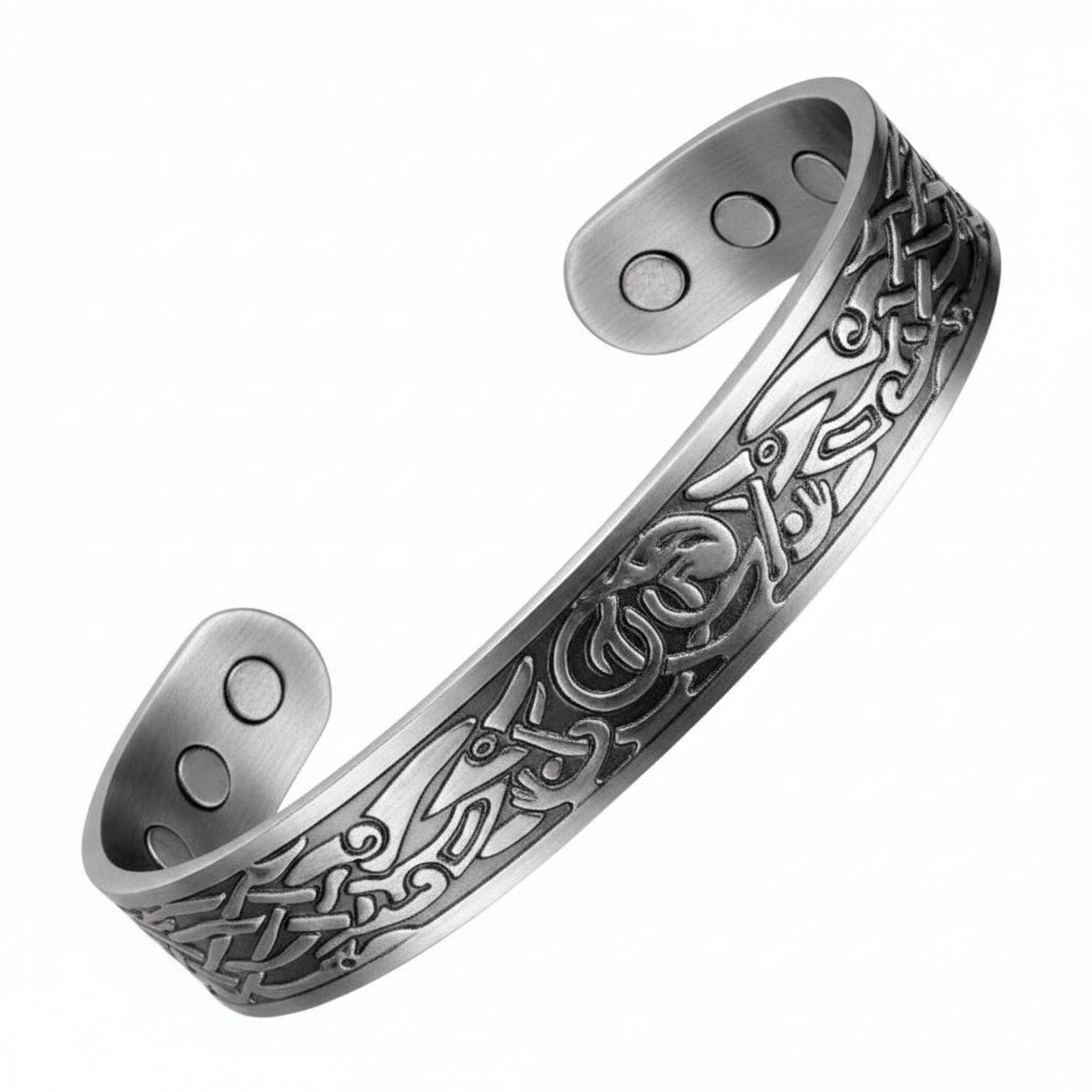 Vintage magnetische bangle armband