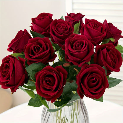 Kunstbloemen Roos 10 Stuks