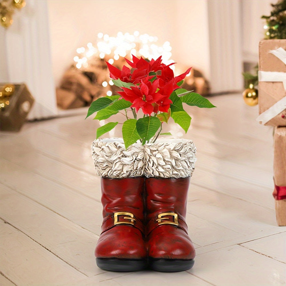 SantaBoots decoratieve vaas