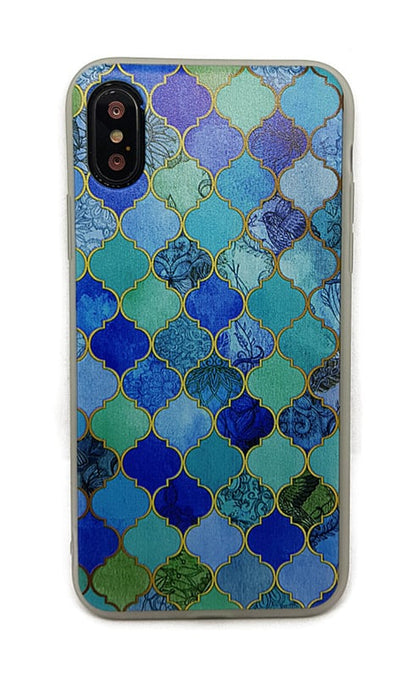 iPhone X / Xs TPU Hoesje Marmer Mozaïek