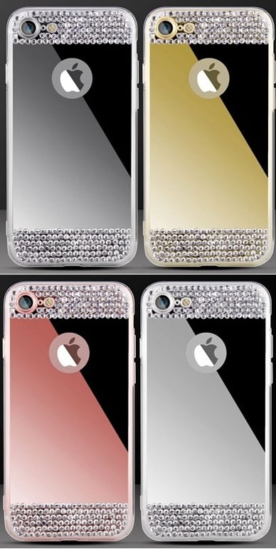 Bling Spiegel hoesje voor iPhone Xs Max
