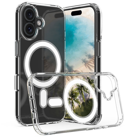 Transparant MagSafe Hoesje iPhone 16 Plus
