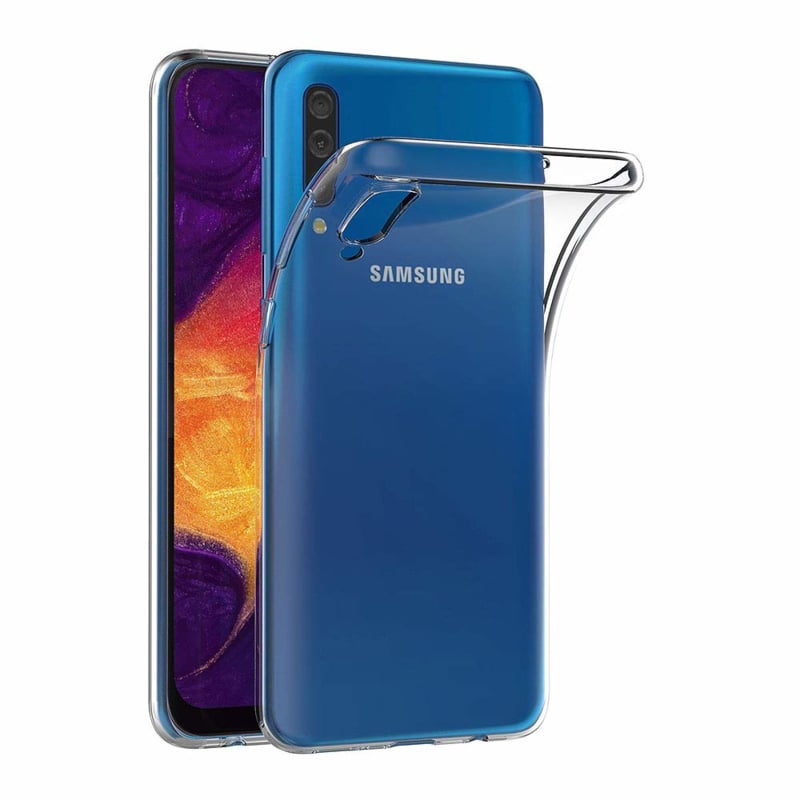 Galaxy A50 transparant TPU hoesje