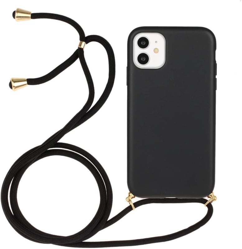 iPhone 12 Mini crossbody TPU hoesje met koord