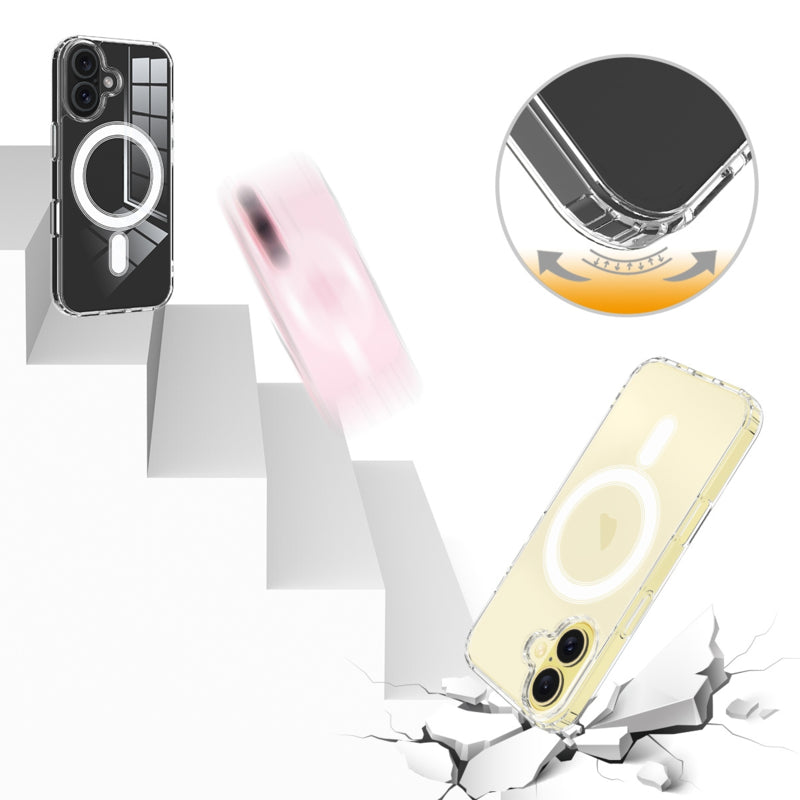 iPhone 16 Transparant MagSafe Hoesje