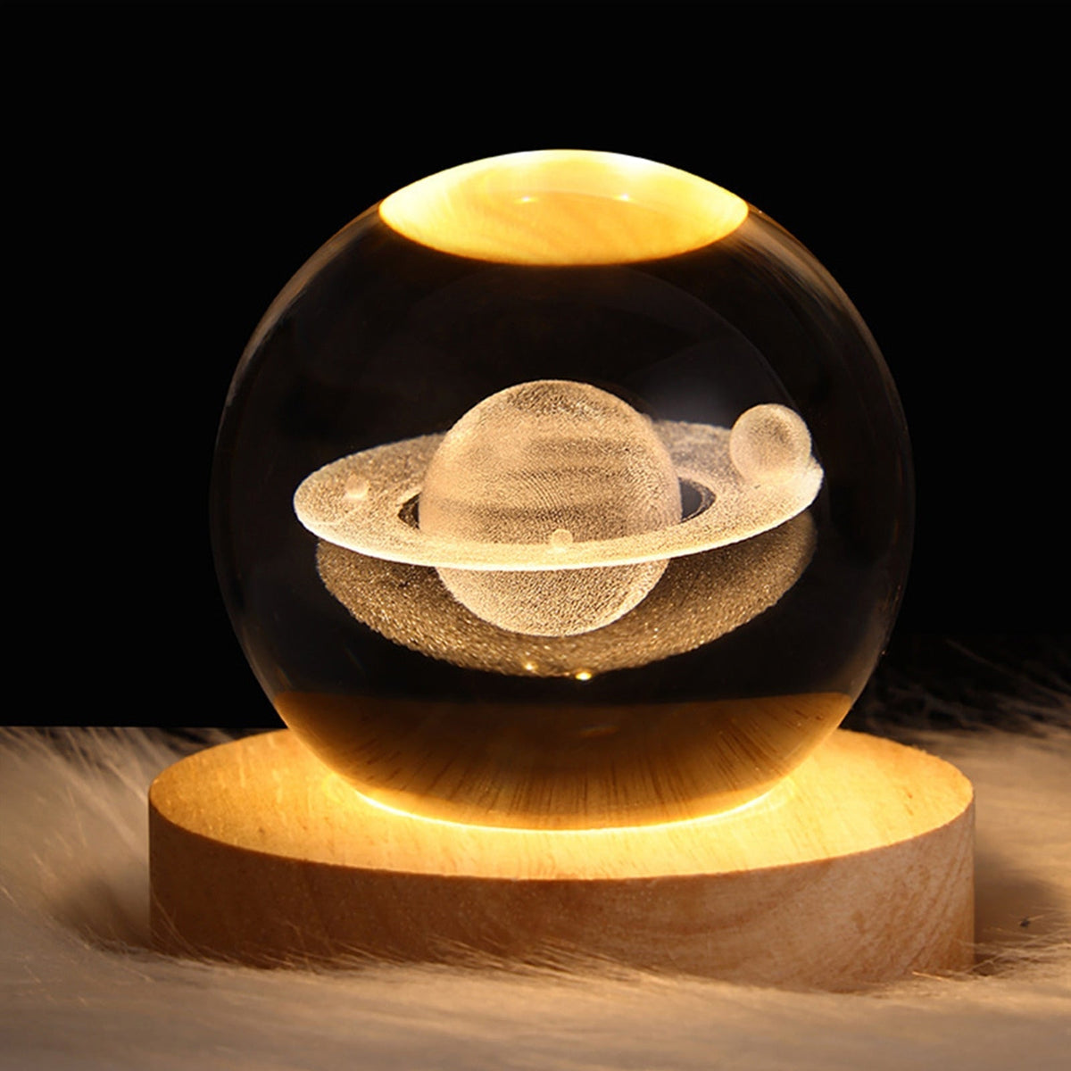SolarSphere kristallen nachtlamp