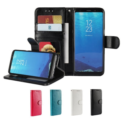 Galaxy S8 Plus leren portemonnee hoesje