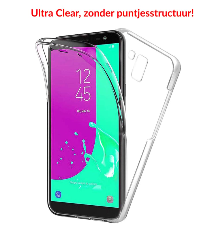 Galaxy J6 Plus (2018) 360° Ultra Clear hybride hoesje