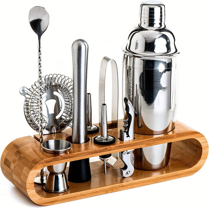 Odior Mixoro cocktailset met bamboe standaard
