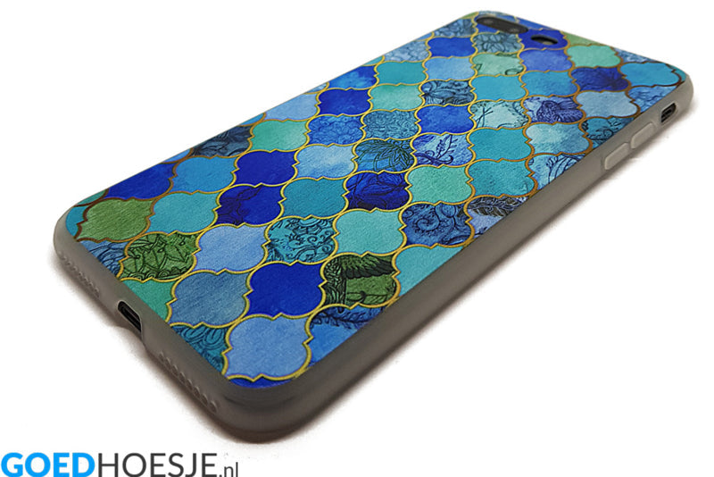 iPhone 7 Plus / 8 Plus Soft TPU Hoesje Marmer Mozaïek