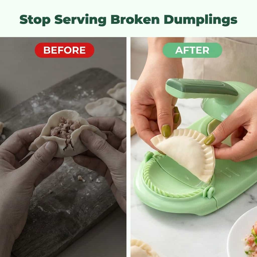 DumpliEase ergonomische dumplingmaker