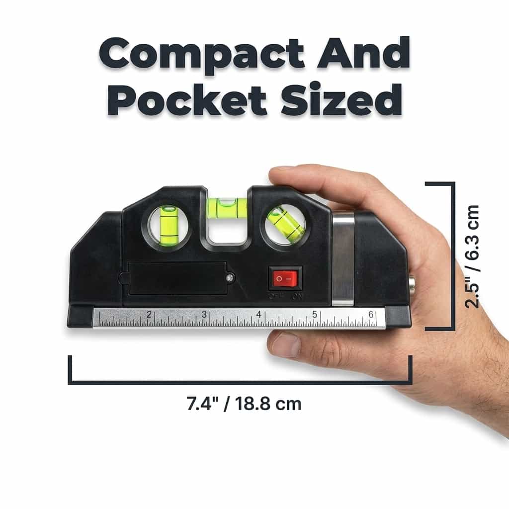 EasyLevel 4-in-1 laser meetgereedschap