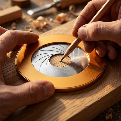CircleLock buigbare passer en ronde liniaal