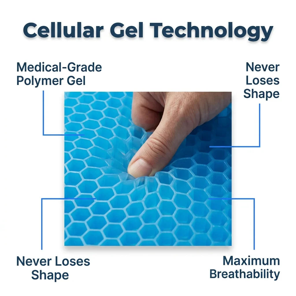 Castivaro CoolGel medisch gel zitkussen