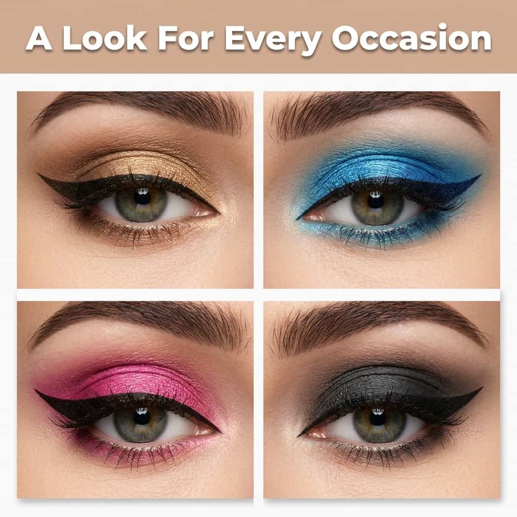 Herbruikbare Eyeliner Stickers