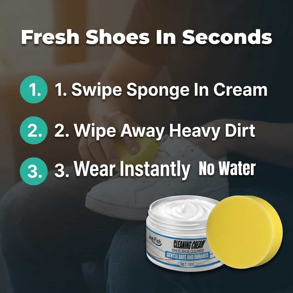 ShoeFresh witte sneaker reiniger