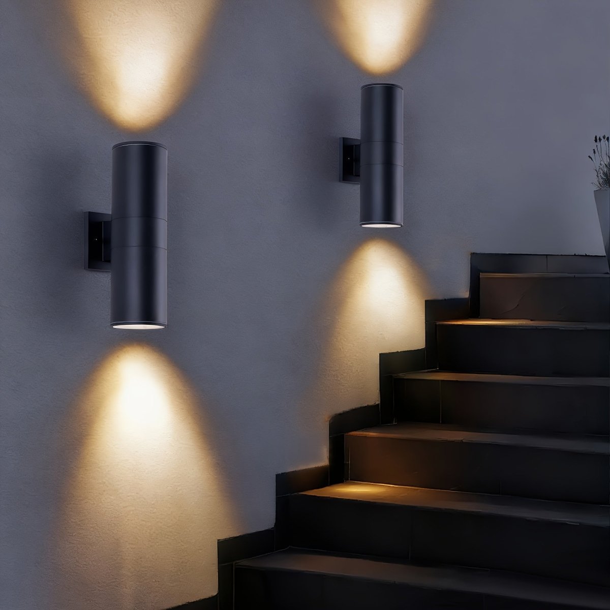 LUXFLOW buitenwandlamp met up-down verlichting