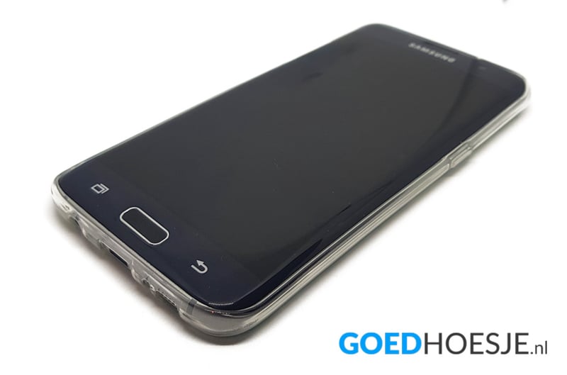 Galaxy S7 Edge TPU hoesje driehoekige bergen