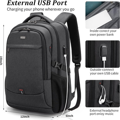 Waterdichte Reis Laptoprugzak met USB-poort