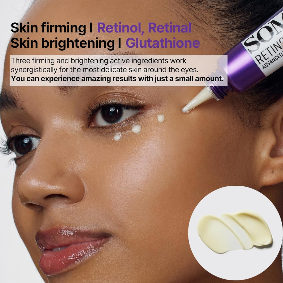 GlowFusion retinol serum & oogcrème duo