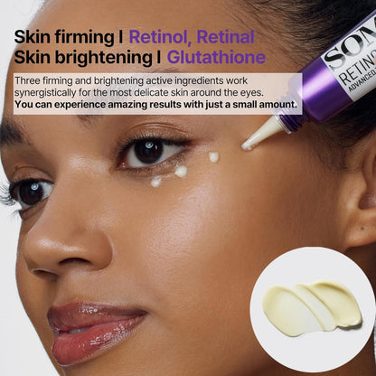 GlowFusion retinol serum & oogcrème duo