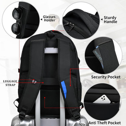 Waterdichte Reis Laptoprugzak met USB-poort