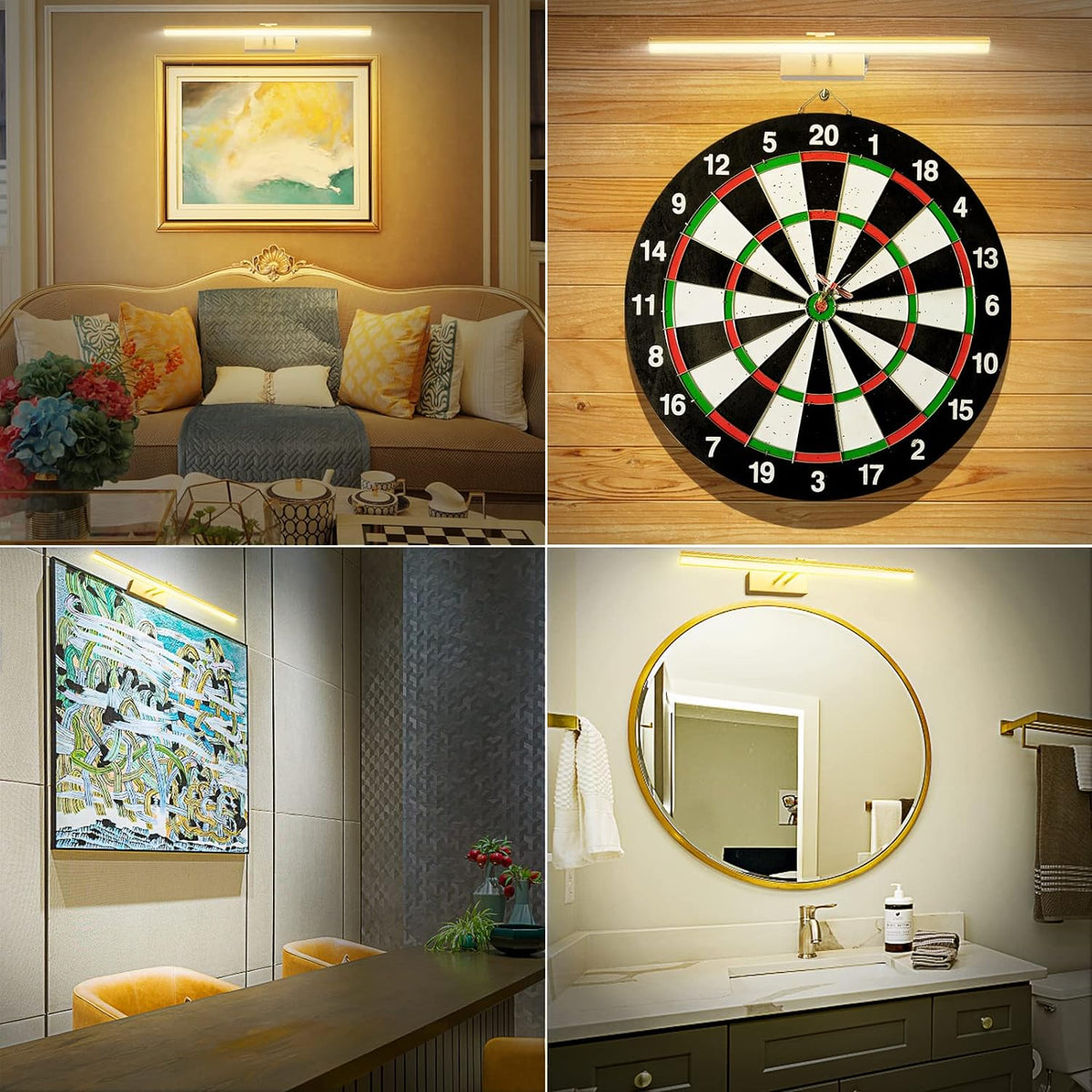 DecorLight draadloze LED wandlamp