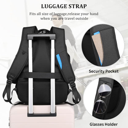 Waterdichte Reis Laptoprugzak met USB-poort