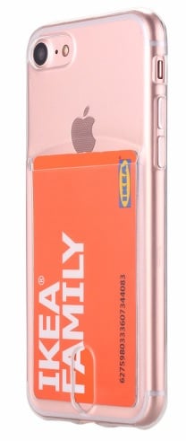 iPhone 7 / 8 / SE TPU Hoesje Met Pasjesvakje