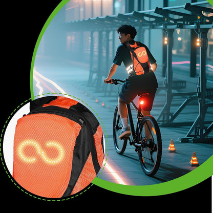 Lumaro LED motorfietsrugzak