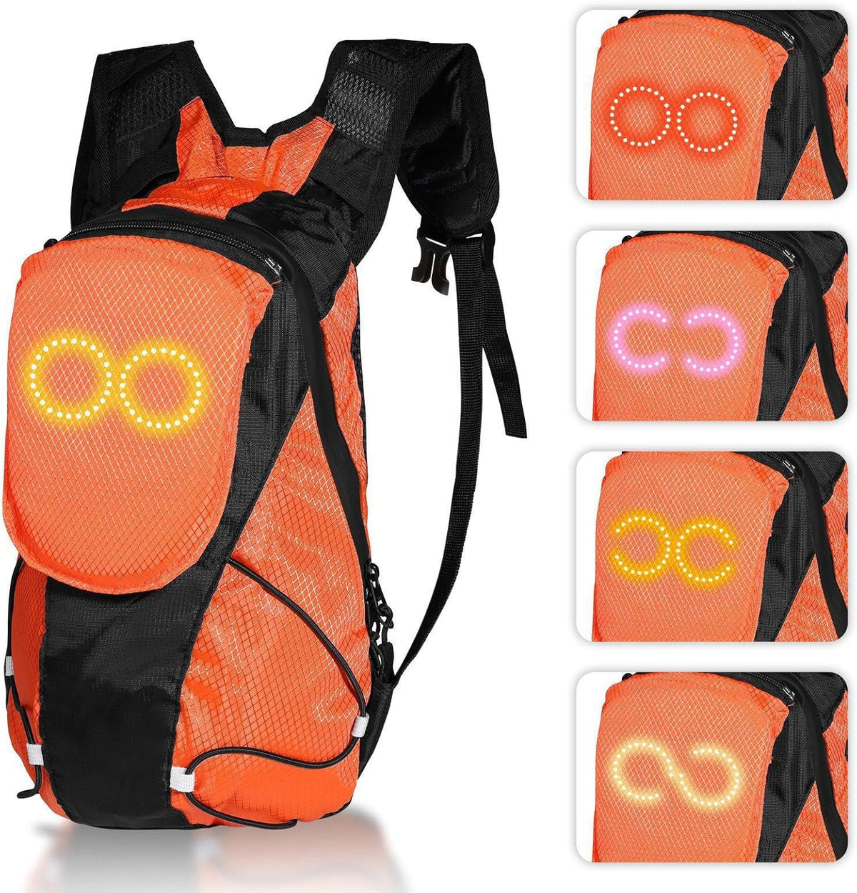 Lumaro LED motorfietsrugzak