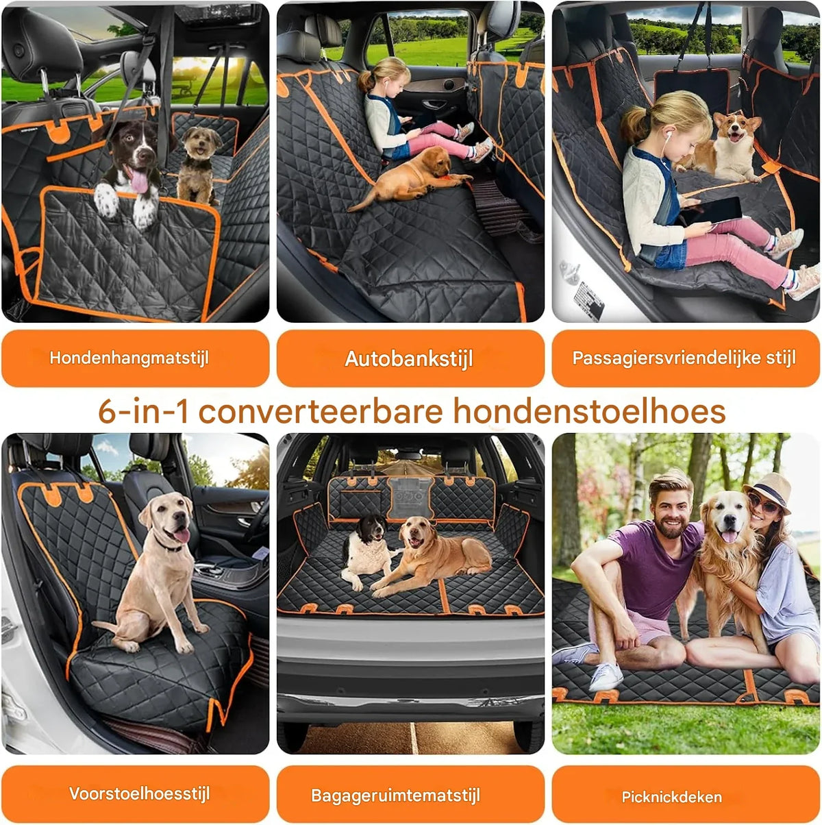 Hond auto zitplaats dekentje