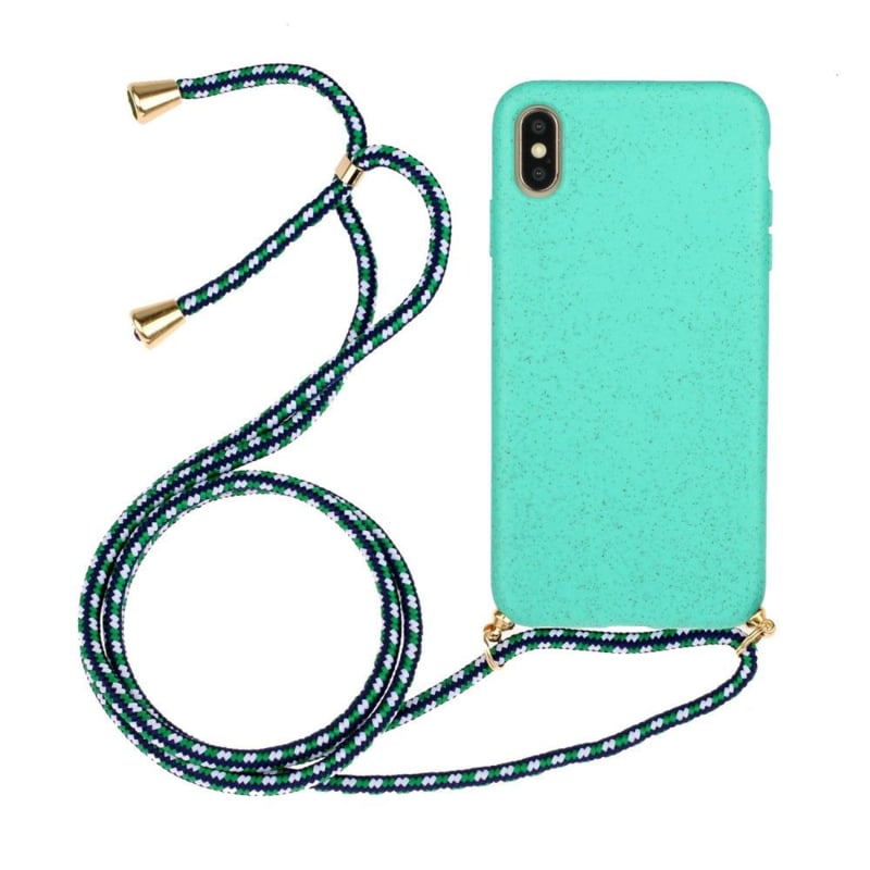 iPhone X / Xs crossbody TPU hoesje met koord