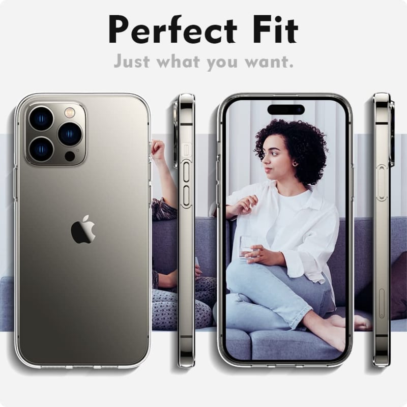 iPhone 14 Pro Max TPU hoesje transparant