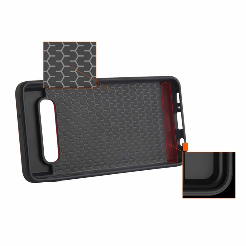 Slide Armor Galaxy S10 hoesje met pashouder