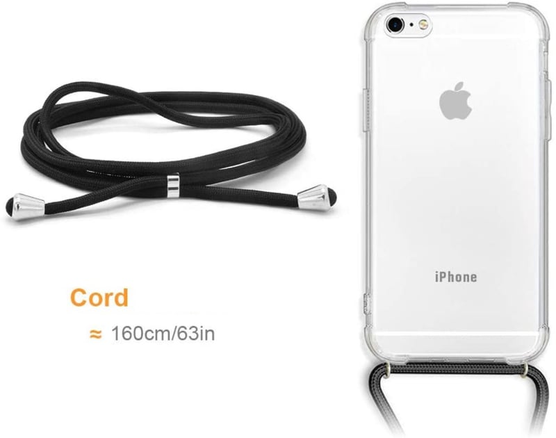 iPhone 6 Plus / 6S Plus TPU Hoesje met Koord