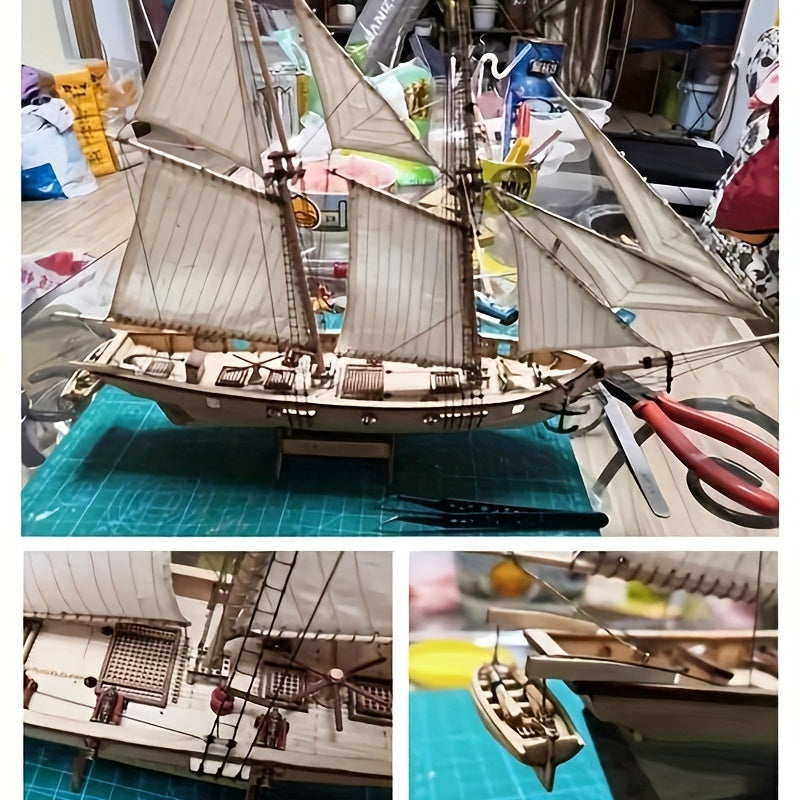Harko houten klassieke zeilboot bouwpakket