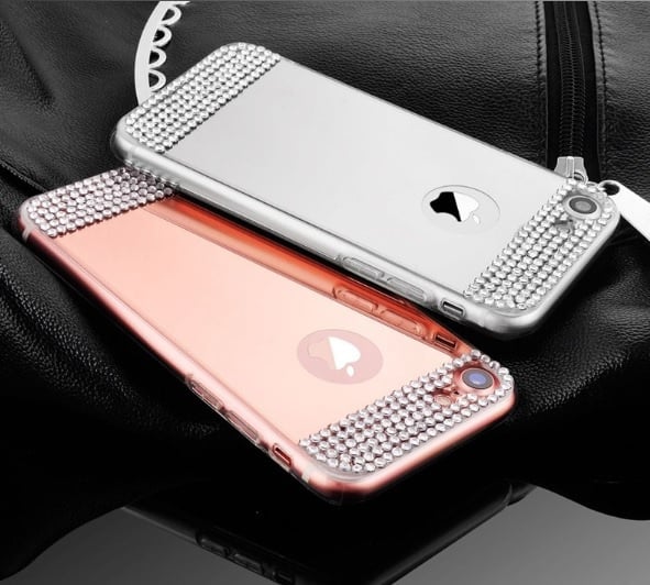 Bling Spiegel Hoesje voor iPhone 7 / 8 / SE