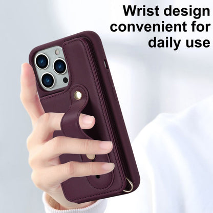 iPhone 16 Pro hoesje met pasjeshouder en draagkoord