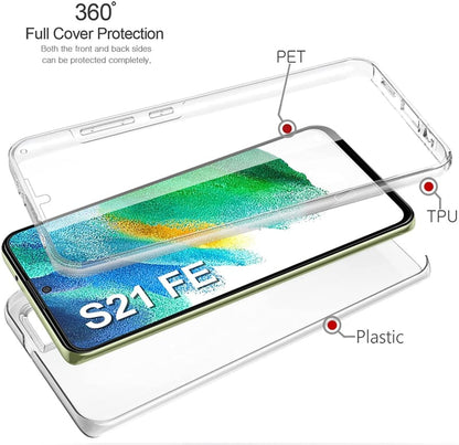 Galaxy S21 FE 360° Ultra Clear hybride telefoonhoesje