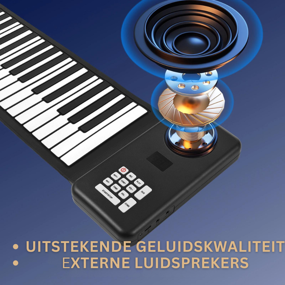 MelodyMate draagbare oprolbare piano