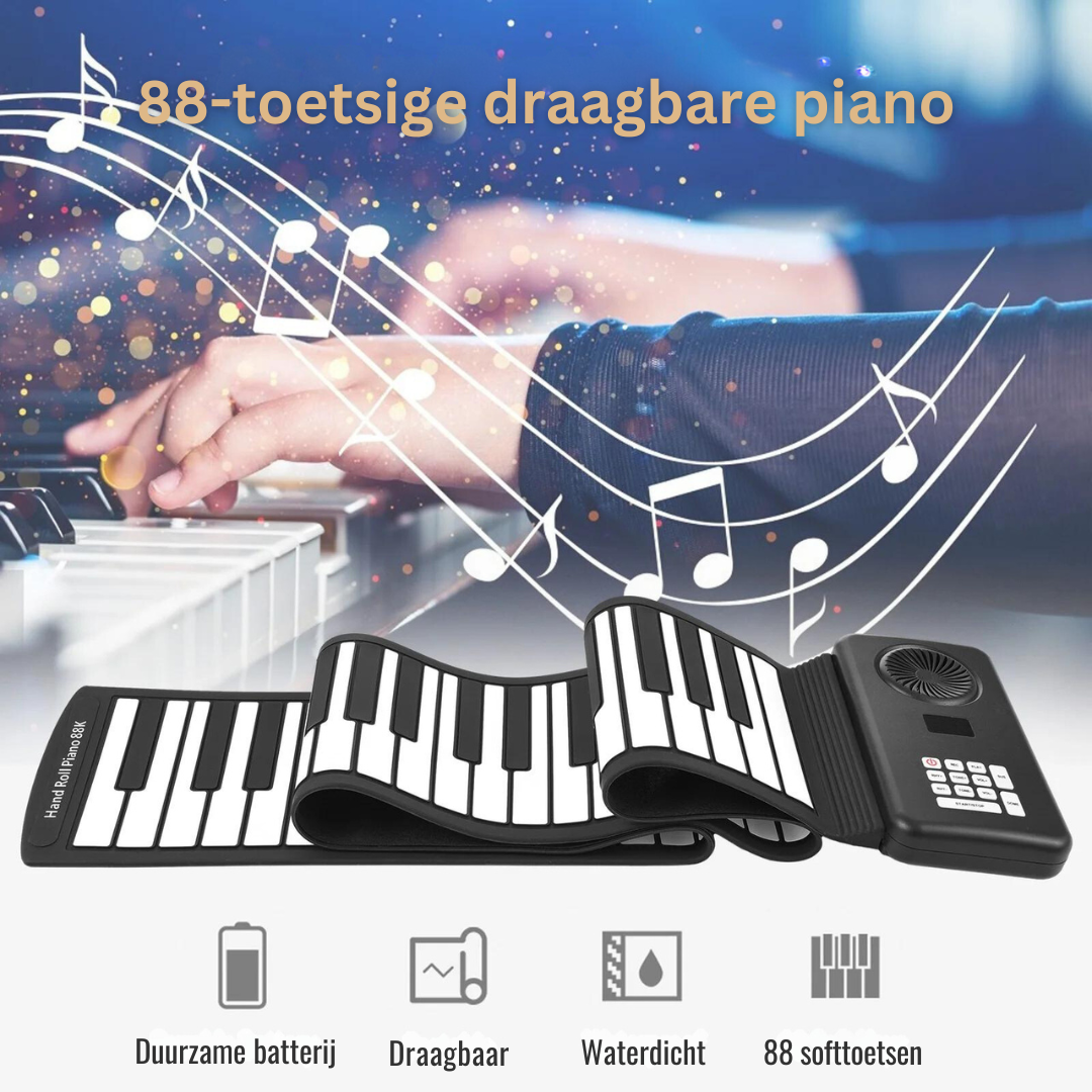 MelodyMate draagbare oprolbare piano
