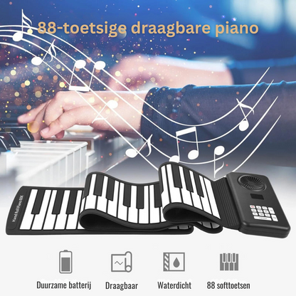 MelodyMate draagbare oprolbare piano
