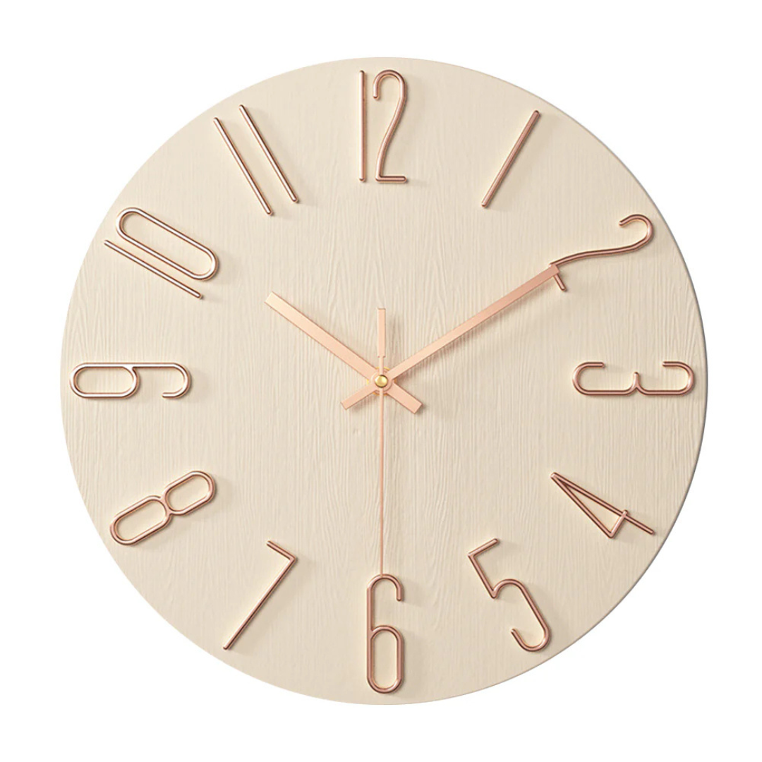Moderne Minimalistische Wandklok